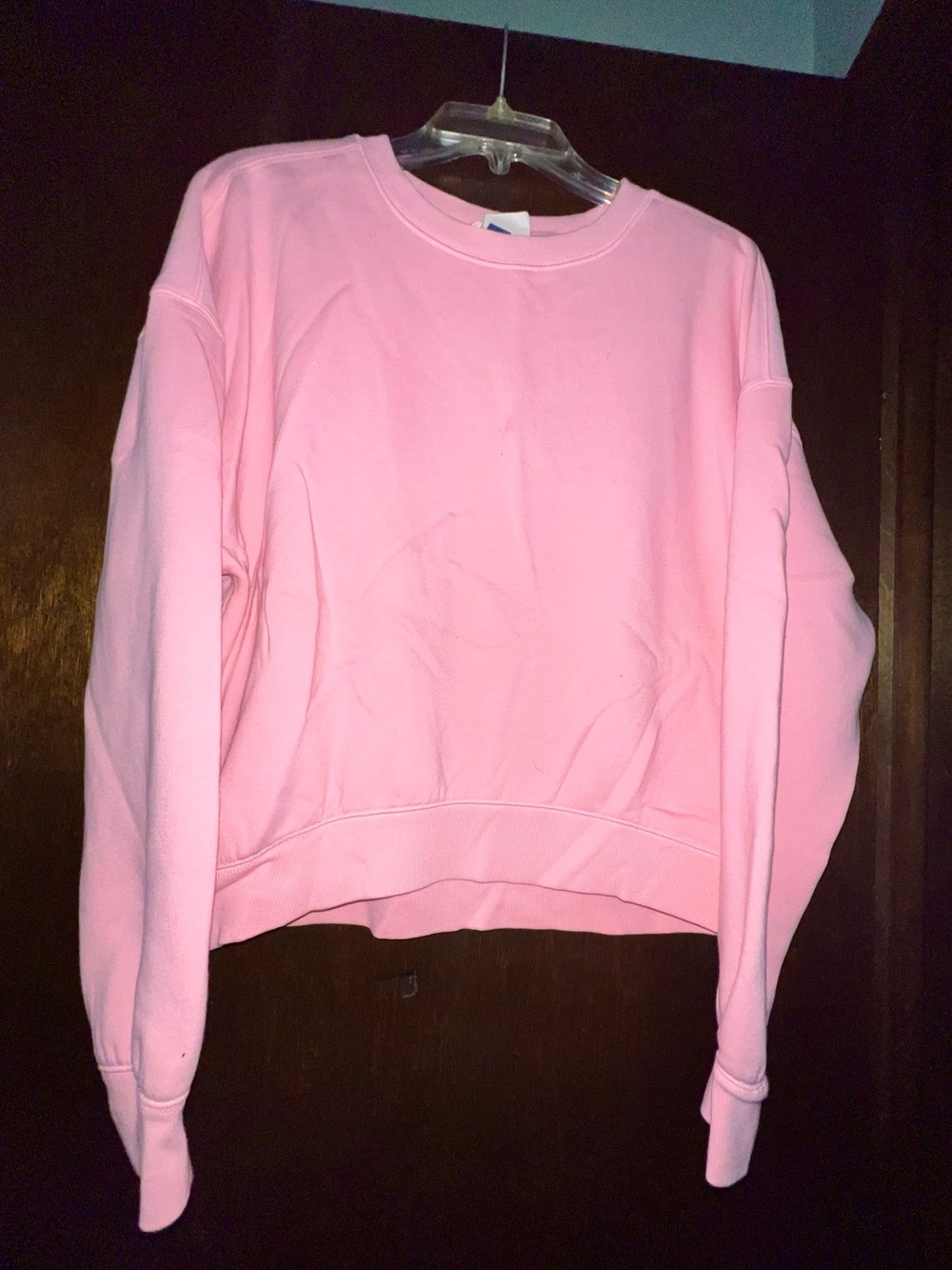 Universal Thread Oversized Pink Crewneck Sweatshirt